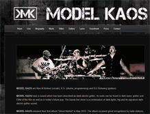 Tablet Screenshot of model-kaos.com